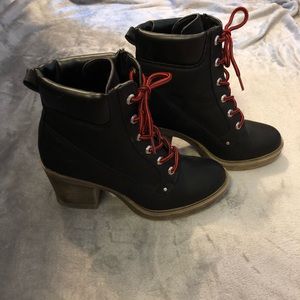Dirty Laundry black heeled boots